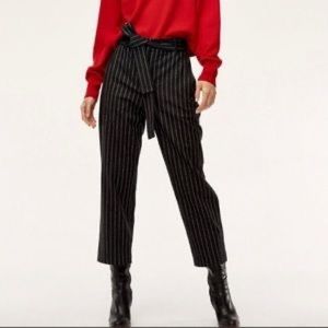 Aritzia Wilfred Jallade wool cashmere blend trousers